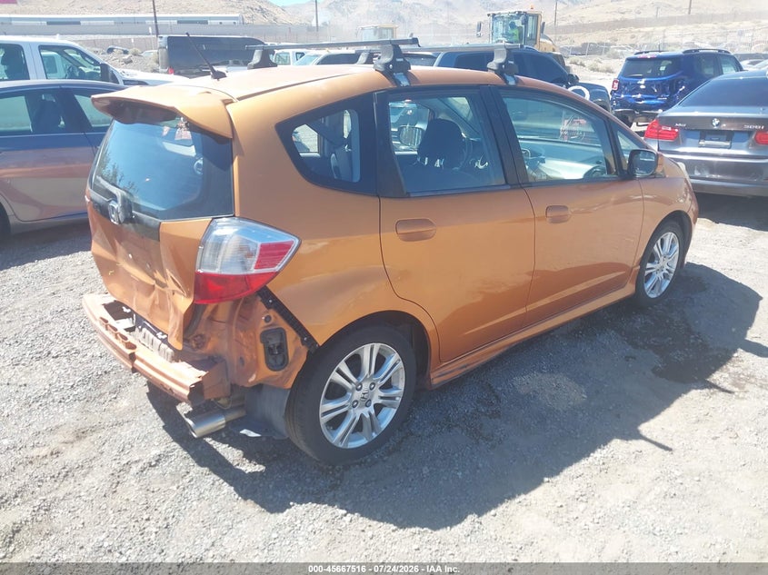 Vin: jhmge8g49as014815, lot: 46166088, honda fit sport 20104