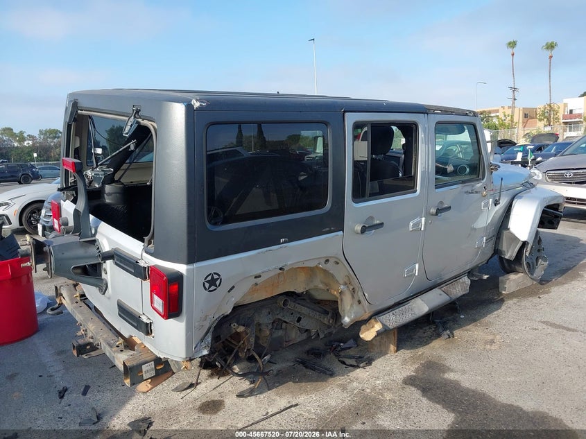 2011 Jeep Wrangler Unlimited Sahara VIN: 1J4HA5H1XBL551400 Lot: 45667520