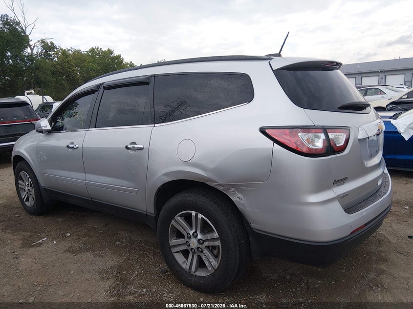 2016 Chevrolet Traverse Lt VIN: 1GNKVHKD4GJ143408 Lot: 45667530