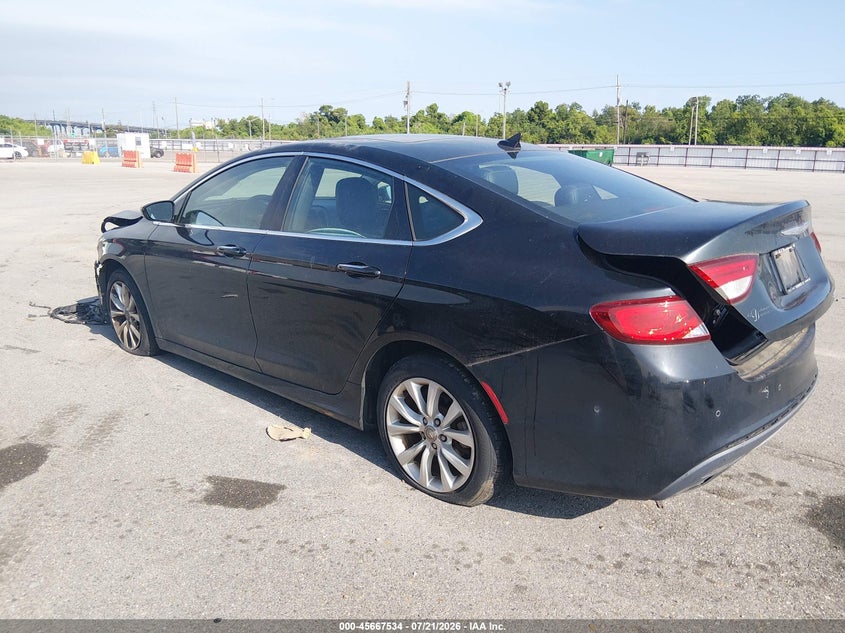 2015 Chrysler 200 C VIN: 1C3CCCCG2FN529190 Lot: 45667534