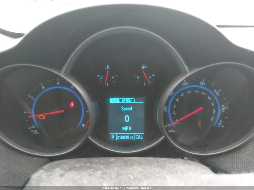 2016 Chevrolet Cruze Limited 1Lt Auto VIN: 1G1PE5SB3G7227396 Lot: 45667537