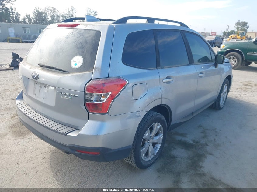 Vin: jf2sjafc3gh563067, lot: 46166150, subaru forester 2.5i premium 20164