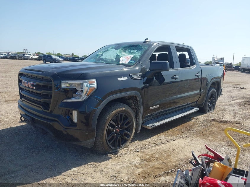 Vin: 3gtu9ced6mg447244, lot: 46166151, gmc sierra 1500 4wd  short box elevation 20212