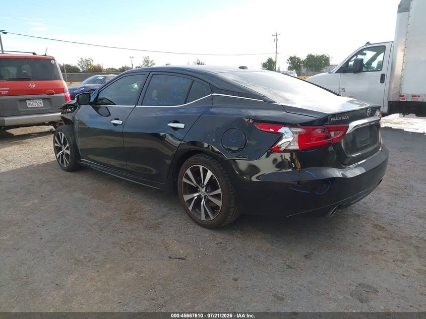 Vin: 1n4aa6ap0jc367048, lot: 46166182, nissan maxima 3.5 sv 20183