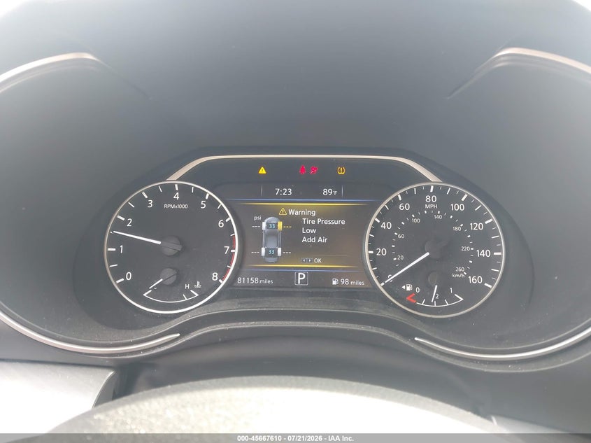2018 NISSAN MAXIMA auction photo 7