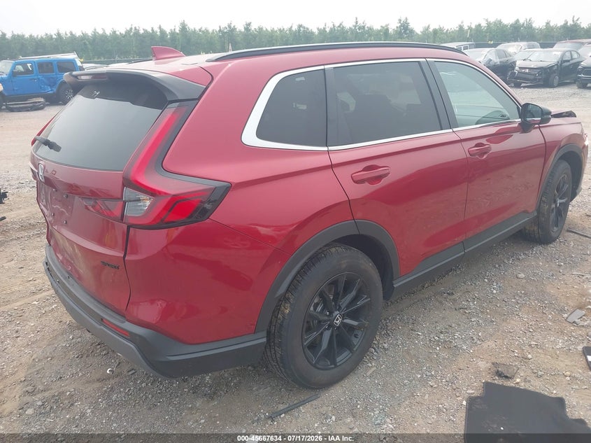 2025 HONDA CR-V HYBRID auction photo 4