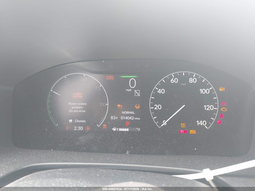 2025 HONDA CR-V HYBRID auction photo 7