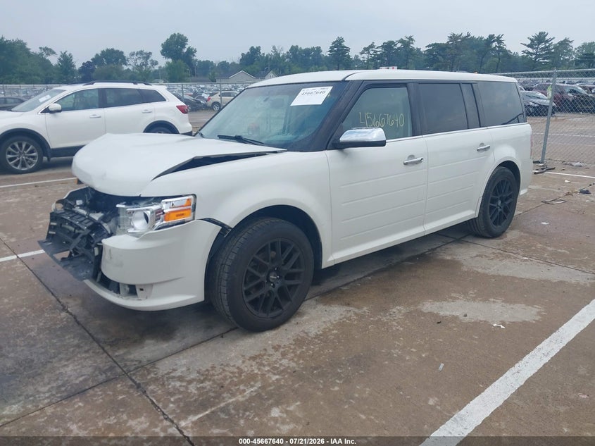 Vin: 2fmgk5dc8bbd33909, lot: 46166212, ford flex limited 20112