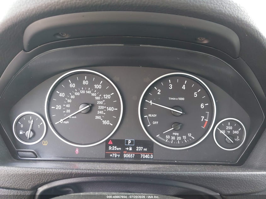 2018 BMW 320I VIN: WBA8A9C58JAH13770 Lot: 45667654