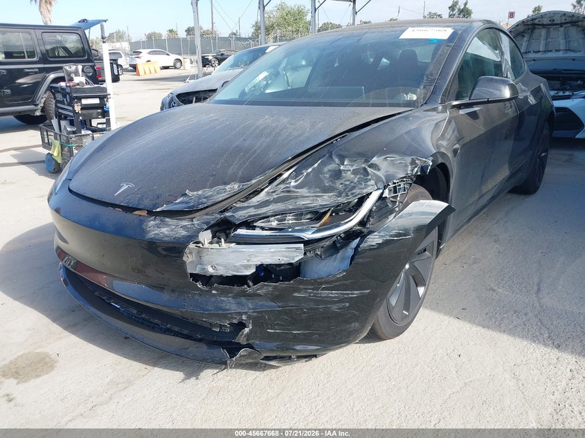 2025 Tesla Model 3 Long Range Rear-Wheel Drive/Standard Rear-Wheel Drive VIN: 5YJ3E1EA6SF030663 Lot: 45667668