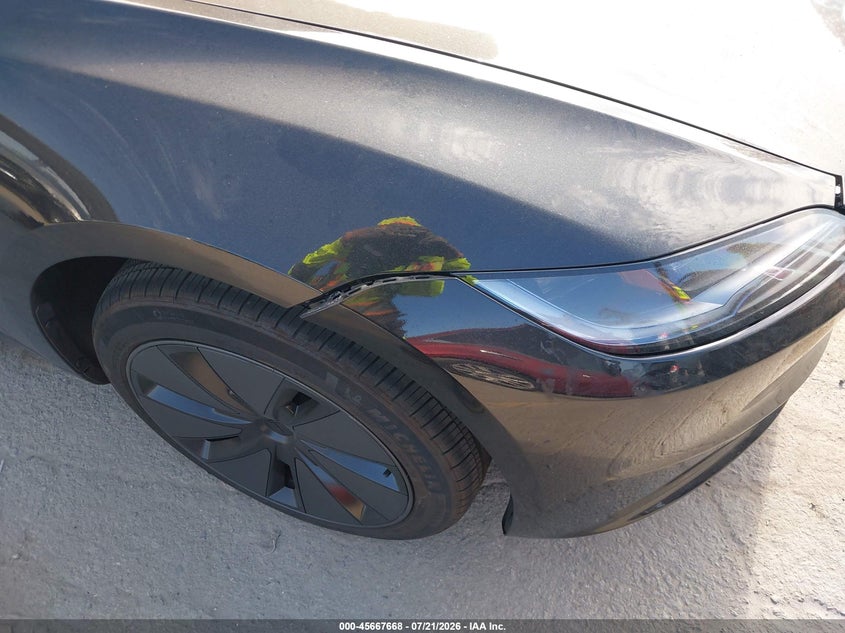 2025 Tesla Model 3 Long Range Rear-Wheel Drive/Standard Rear-Wheel Drive VIN: 5YJ3E1EA6SF030663 Lot: 45667668