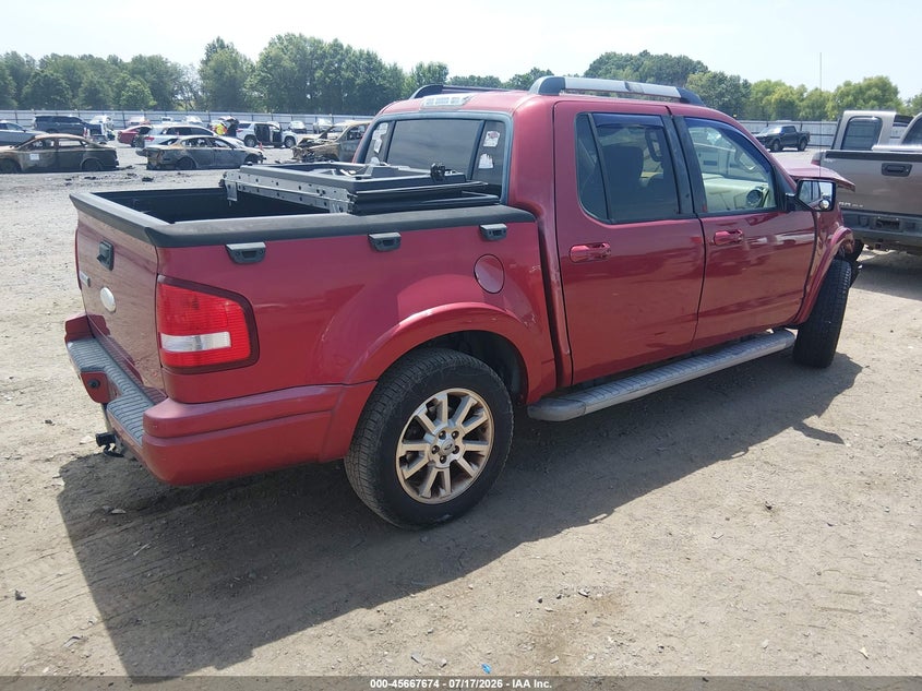 2008 FORD EXPLORER SPORT TRAC auction photo 4