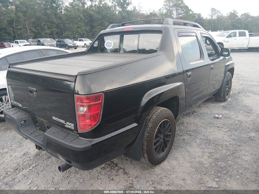 Vin: 5fpyk1f29bb008251, lot: 46166252, honda ridgeline rt 20114