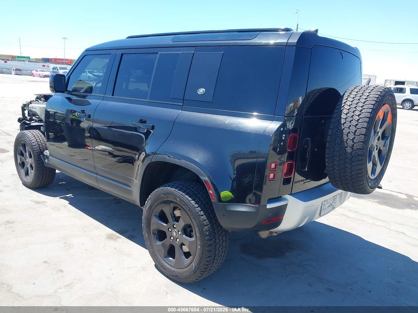 Vin: salep7eu6l2015884, lot: 46166256, land rover defender 110 se 20203