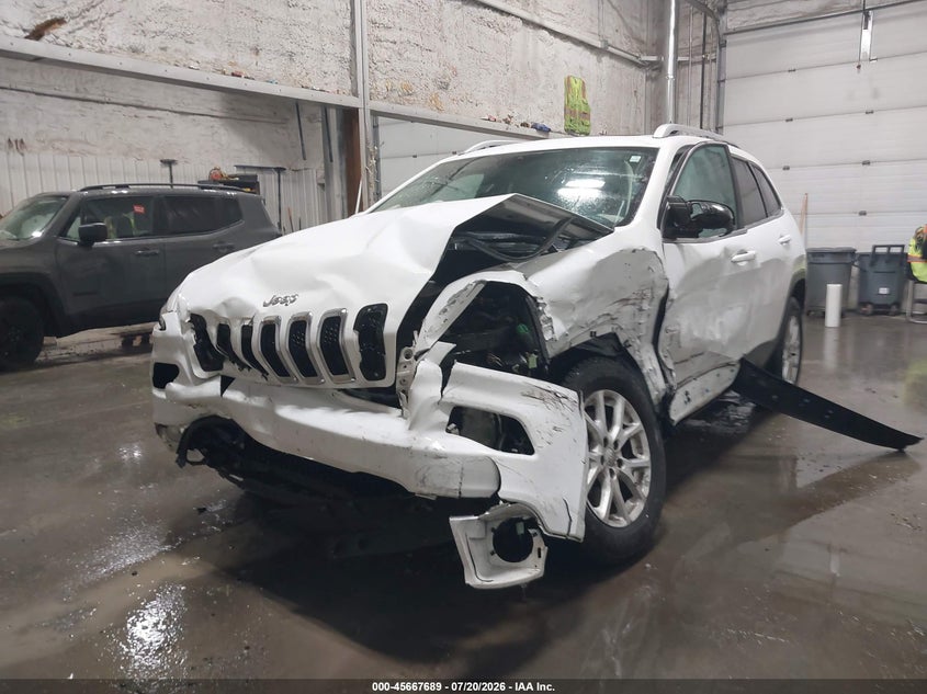2018 Jeep Cherokee, Левый бок, IAAI, VIN 1C4PJMLX0JD546013 — фото 2