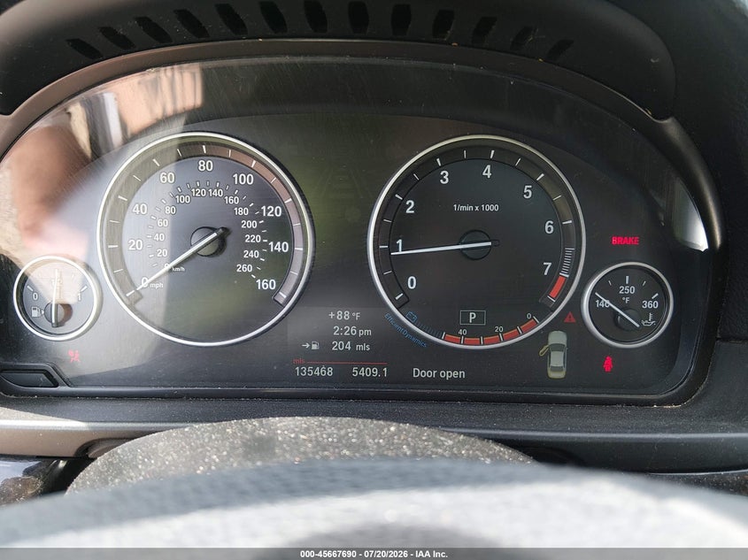 2013 BMW 528I VIN: WBAXG5C50DDY37549 Lot: 45667690