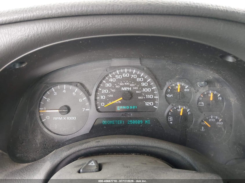 2002 Chevrolet Trailblazer Ltz VIN: 1GNDS13S522476533 Lot: 45667718