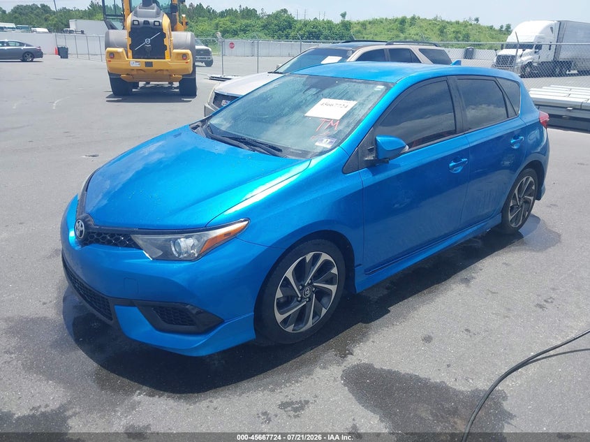 2017 TOYOTA COROLLA IM auction photo 2