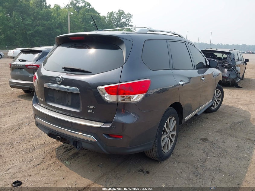 2014 NISSAN PATHFINDER SPORT UTILITY VEHICLE 3.5L V-6 DOHC, VVT, 260HP