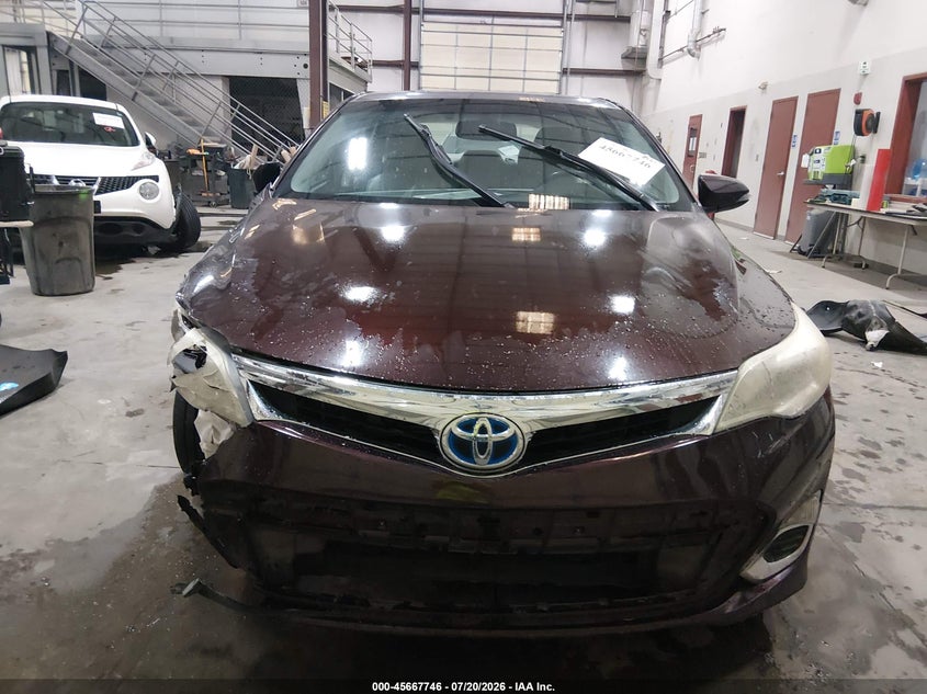 2013 Toyota Avalon Hybrid Xle Premium VIN: 4T1BD1EB9DU011604 Lot: 45667746