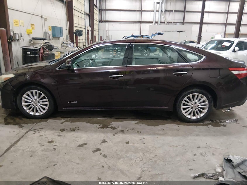2013 Toyota Avalon Hybrid Xle Premium VIN: 4T1BD1EB9DU011604 Lot: 45667746
