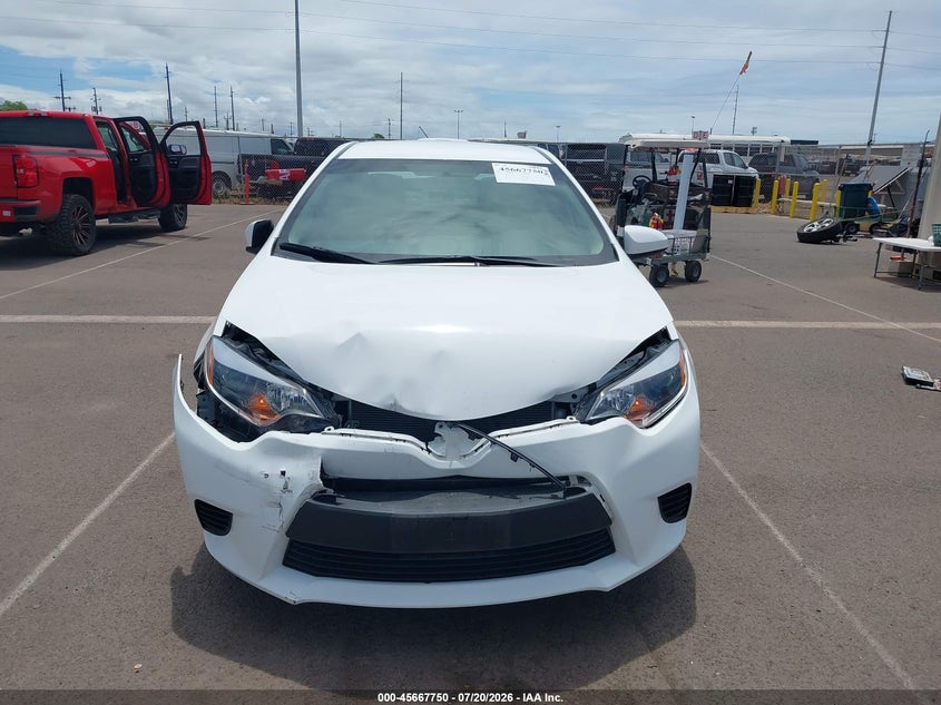 2014 Toyota Corolla Le/Le Plus/Le Premium VIN: 5YFBURHE4EP011050 Lot: 45667750