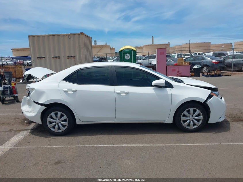 2014 Toyota Corolla Le/Le Plus/Le Premium VIN: 5YFBURHE4EP011050 Lot: 45667750