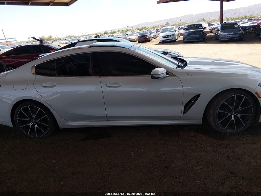 2020 BMW M850I Gtan Coupe xDrive VIN: WBAGV8C03LCE47824 Lot: 45667761