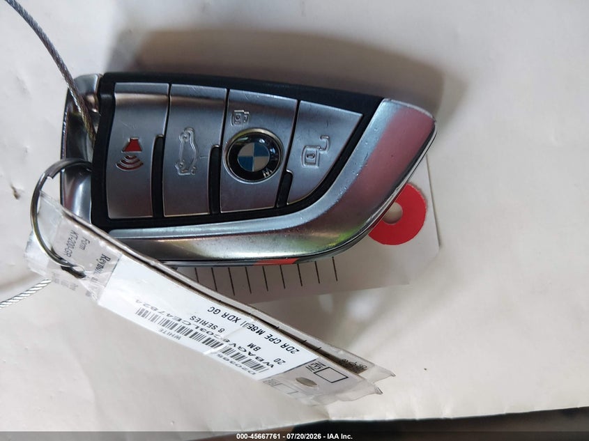 2020 BMW M850I Gtan Coupe xDrive VIN: WBAGV8C03LCE47824 Lot: 45667761