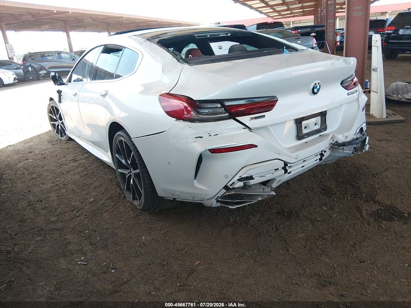 Vin: wbagv8c03lce47824, lot: 46166333, bmw m850i gtan coupe xdrive 20203