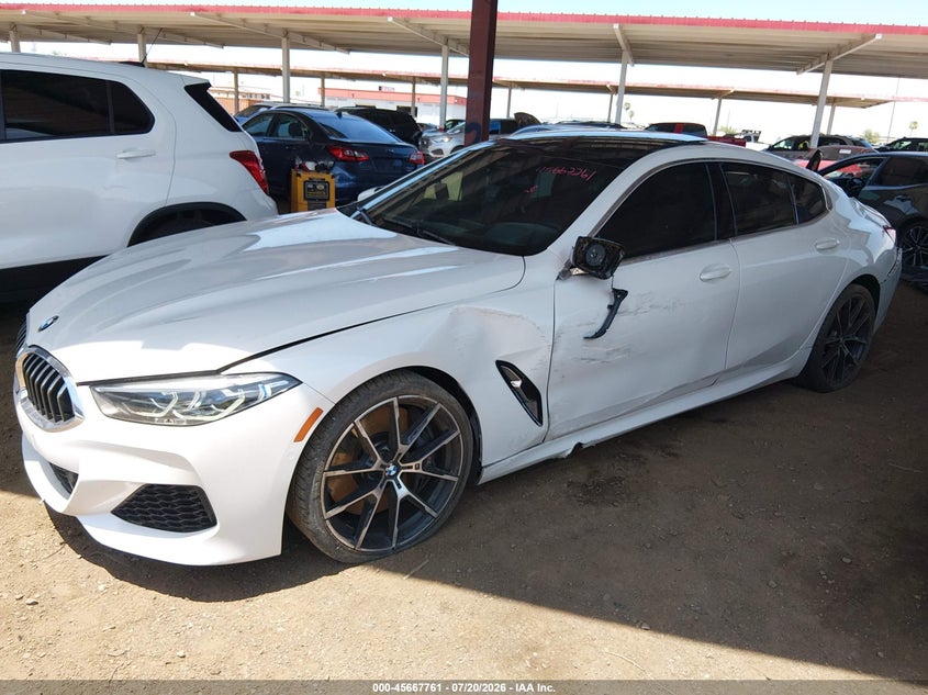 2020 BMW M850I Gtan Coupe xDrive VIN: WBAGV8C03LCE47824 Lot: 45667761