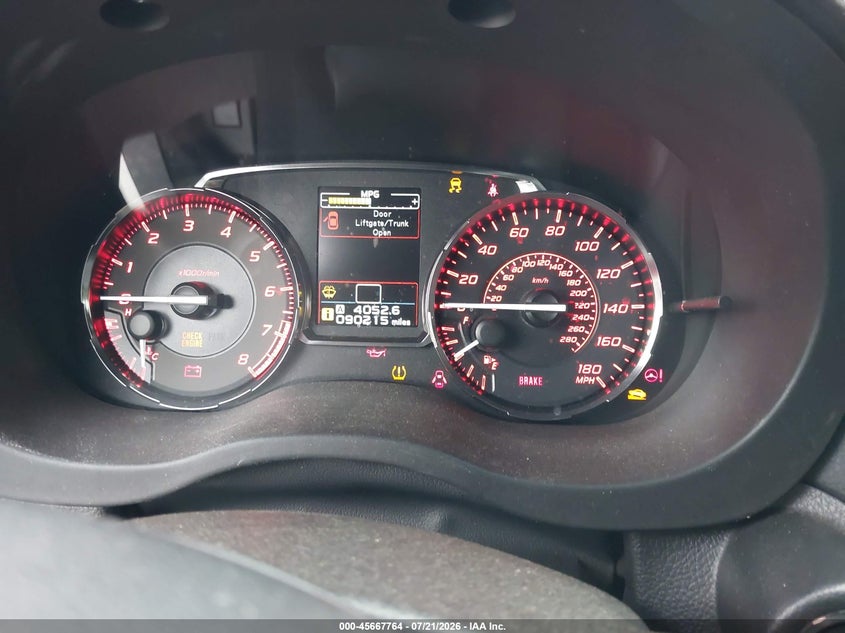 2016 Subaru Wrx Limited VIN: JF1VA1L60G9826786 Lot: 45667764