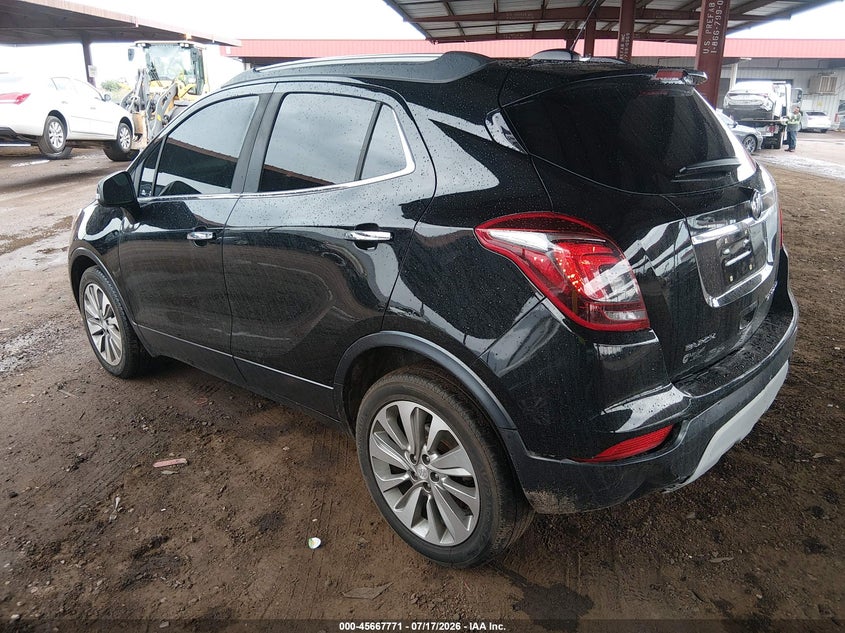 Vin: kl4cjasb9hb240074, lot: 46166343, buick encore preferred 20173