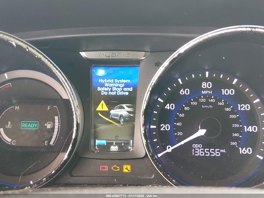 2015 Hyundai Sonata Hybrid Limited VIN: KMHEC4A43FA132402 Lot: 45667773