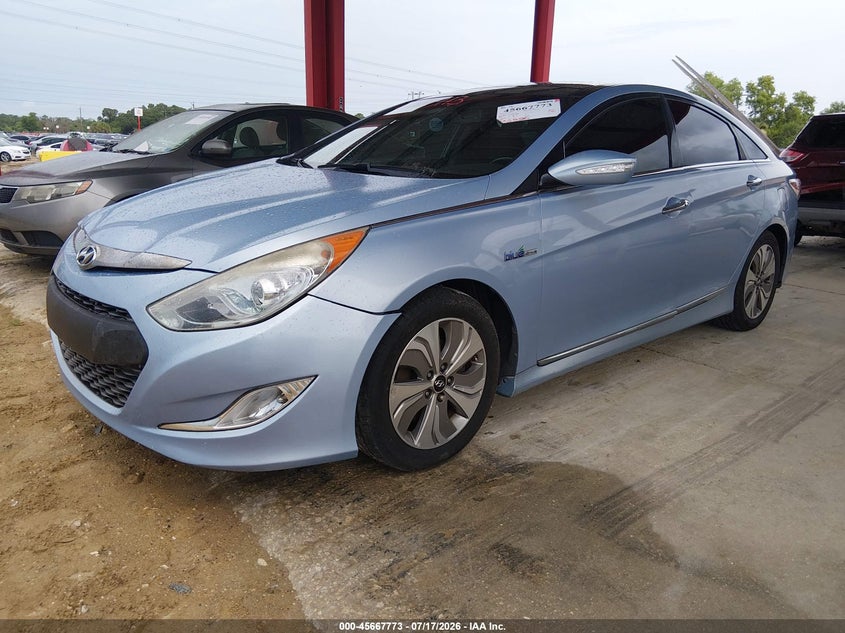 2015 HYUNDAI SONATA HYBRID auction photo 2