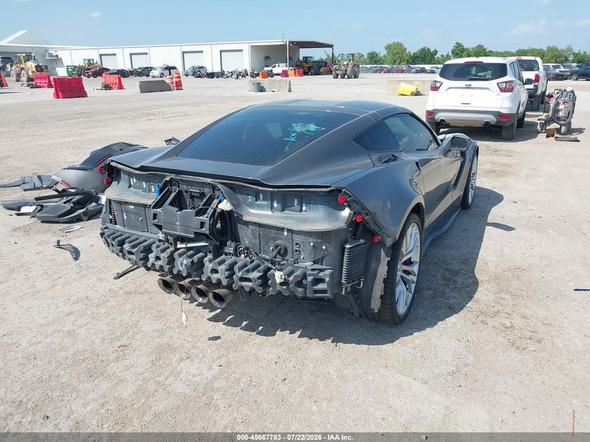 Vin: 1g1yu2d64g5606893, lot: 46166355, chevrolet corvette z06 20164