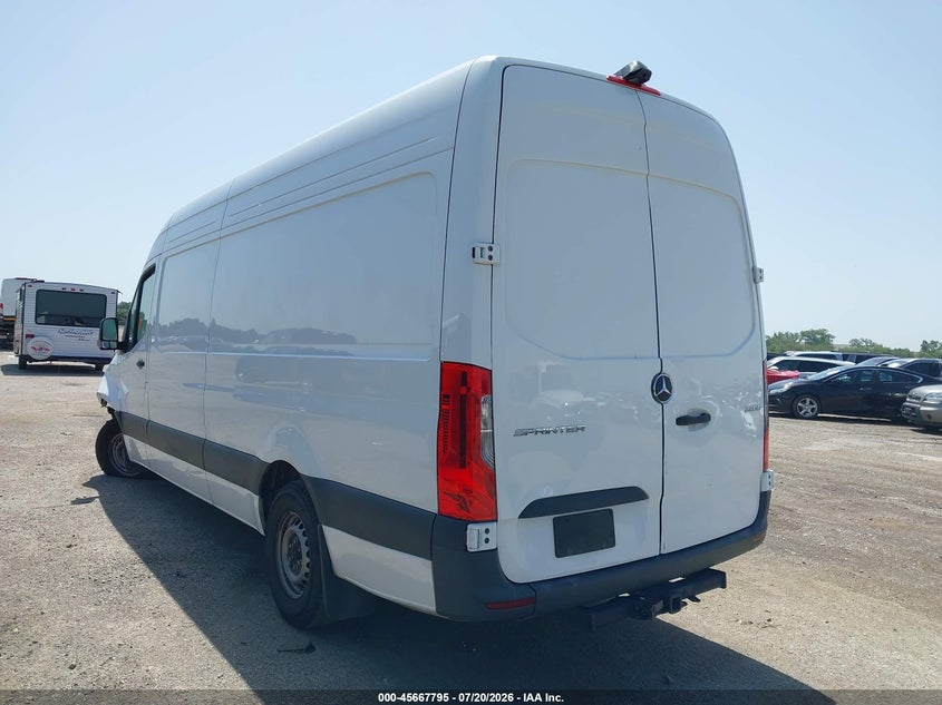 2024 Mercedes-Benz Sprinter 2500 High Roof 4-Cyl Diesel VIN: W1Y4KCHY8RT182237 Lot: 45667795