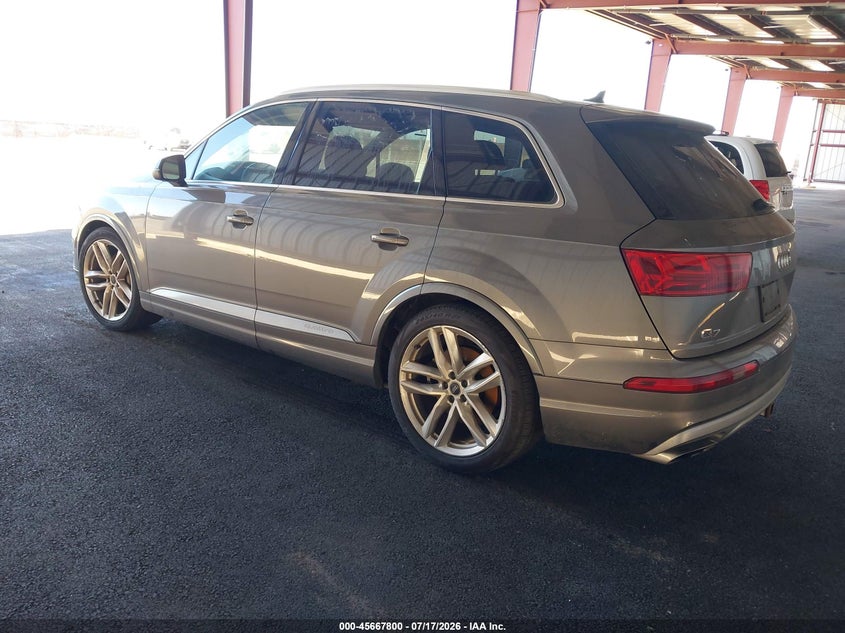 2017 AUDI Q7 auction photo 3
