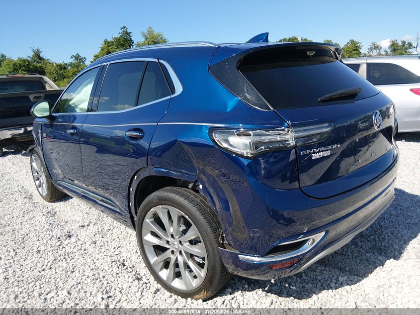 Vin: lrbfzrr4xpd022549, lot: 46166388, buick envision avenir fwd 20233