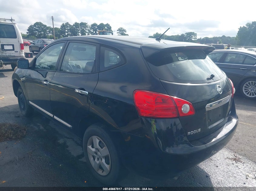 Vin: jn8as5mv6dw646894, lot: 46166389, nissan rogue s 20133