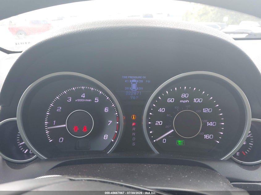 2012 ACURA ZDX auction photo 7