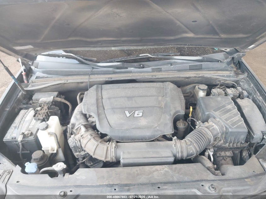 KIA BORREGO 2009 VIN KNDJJ741195025762
