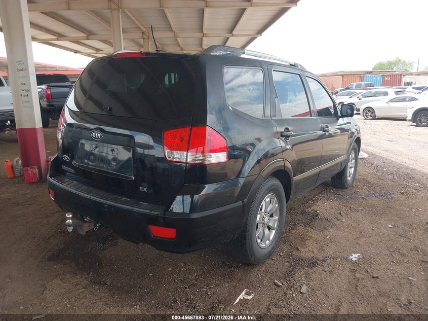 KIA BORREGO 2009 VIN KNDJJ741195025762