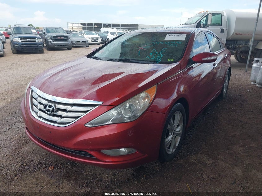 2013 Hyundai Sonata, Обычный износ, IAAI, VIN 5NPEC4AC3DH723959 — фото 2
