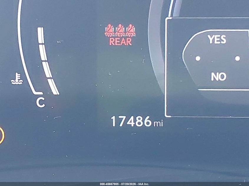 2025 Lexus Nx 350H Premium VIN: JTJGKCEZXS2064052 Lot: 45667905