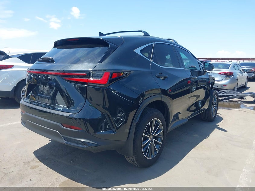 2025 LEXUS NX 350H auction photo 4