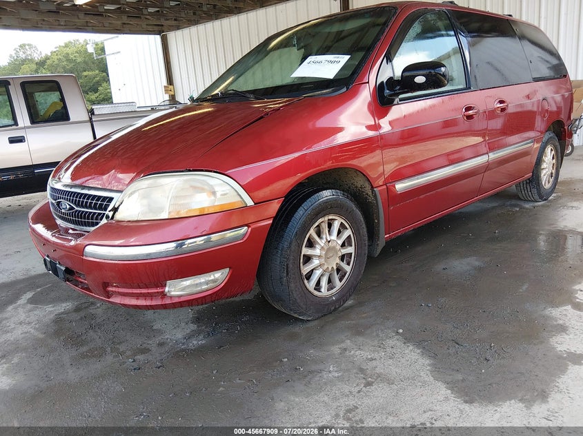 1999 Ford Windstar, Обычный износ, IAAI, VIN 2FMZA5240XBB65357 — фото 2