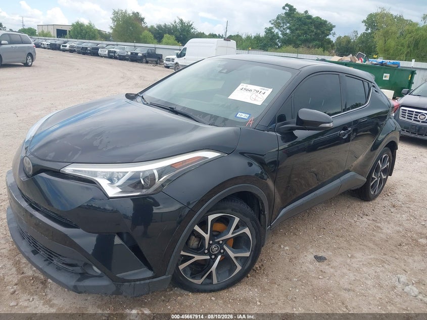 Vin: jtnkhmbx3k1053576, lot: 46166514, toyota c-hr limited 20192