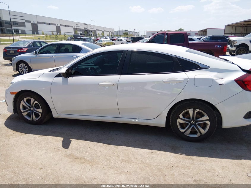 2017 Honda Civic Lx VIN: 19XFC2F55HE067793 Lot: 45667920