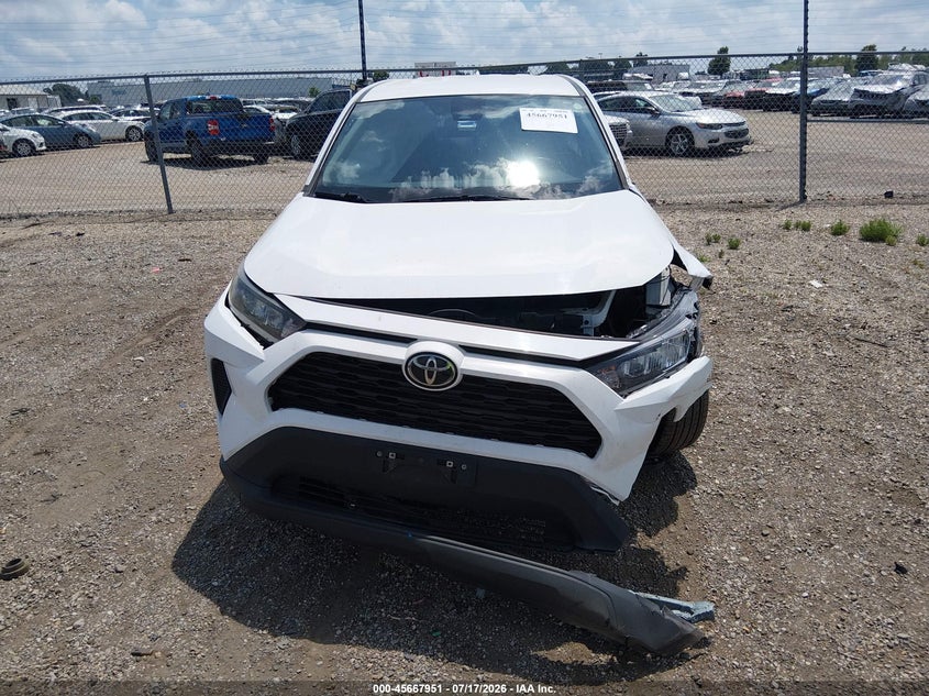 2022 Toyota Rav4 Le VIN: 2T3G1RFV5NC296219 Lot: 45667951